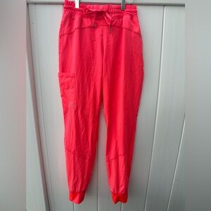 Barco one women’s hot pink jogger scrub pants size XS